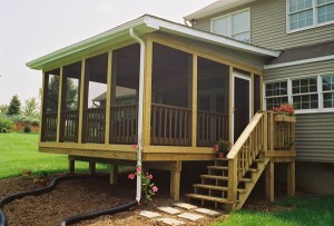 Avoid pesky mosquitoes this summer when you invest in a screened in porch. 