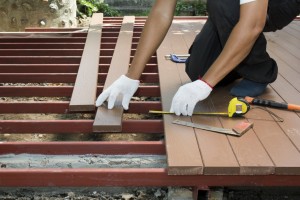 Wooden Deck Installation