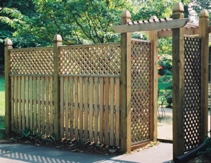 Using a Lattice to Enhance Your Fence