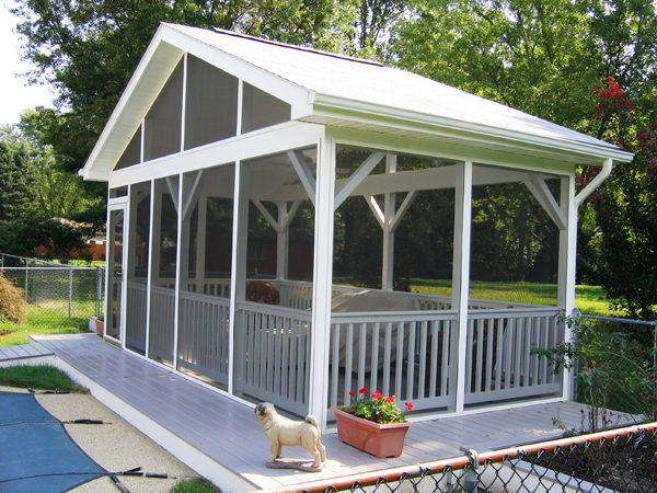 How to add home value with a screen porch design