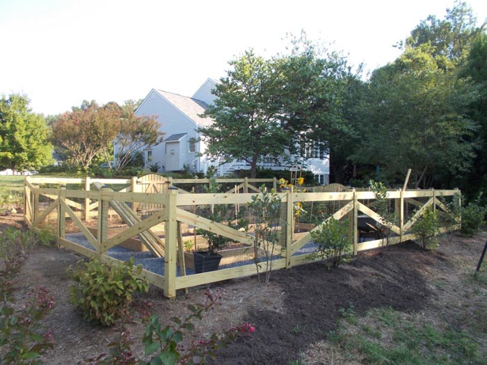 Custom-garden-fence
