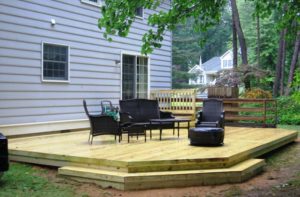 Protecting a Wood Deck in Winter