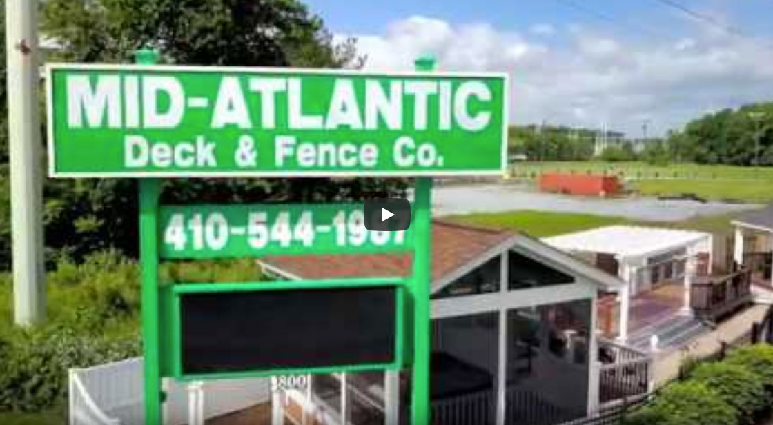 Great Testimonial for Mid-Atlantic Deck & Fence
