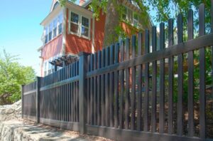 Would You Own a Black Vinyl Fence?