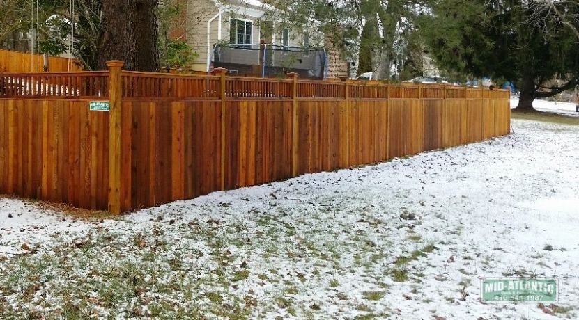 Yes, we build all year long, don’t let the cold weather put a damper on you backyard project.