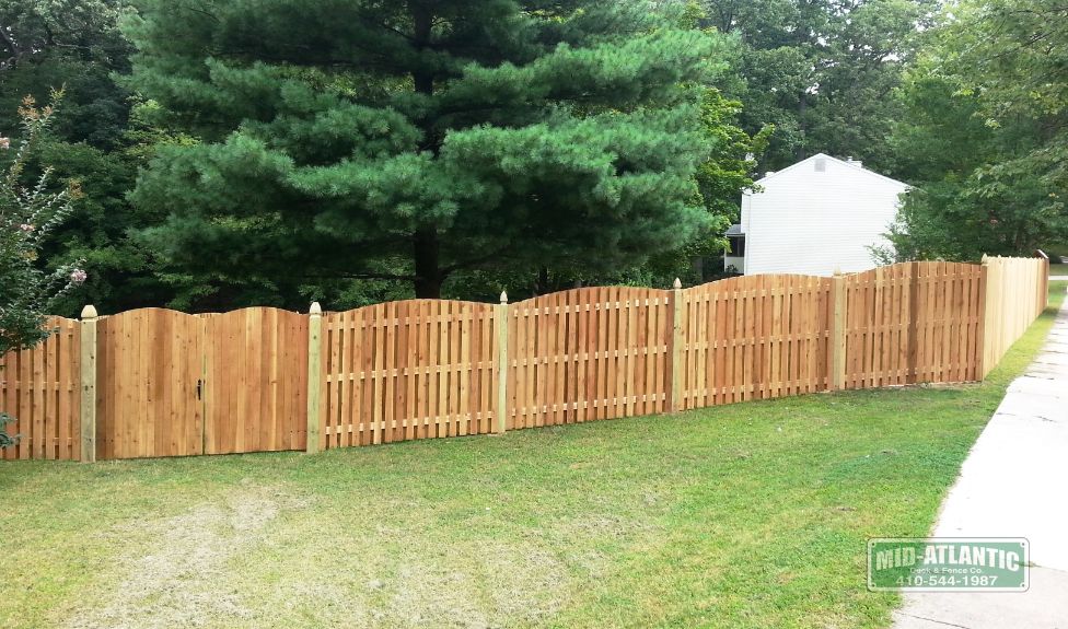 Another angle showing the 10’ double drive gate the customer added to allow them to get larger vehicles in the back yard.