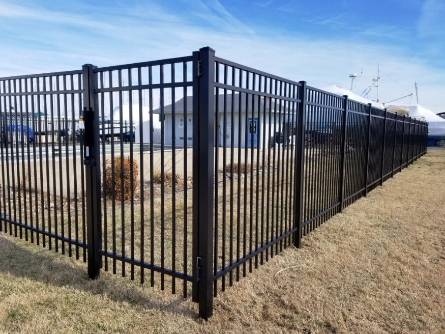 Cedar point Marina in Grasonville did a complete make over on the pool and bath house. They chose our 3-rail commercial grade aluminum fence as a compliment to the space.