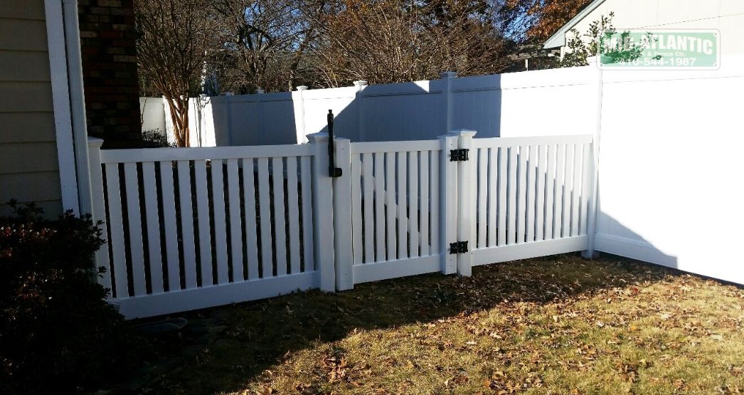 Looking for value at a reasonable price check out our closed picket 1 white vinyl fence. Great for folks who are looking for something low maintenance. Located in Severn Maryland.