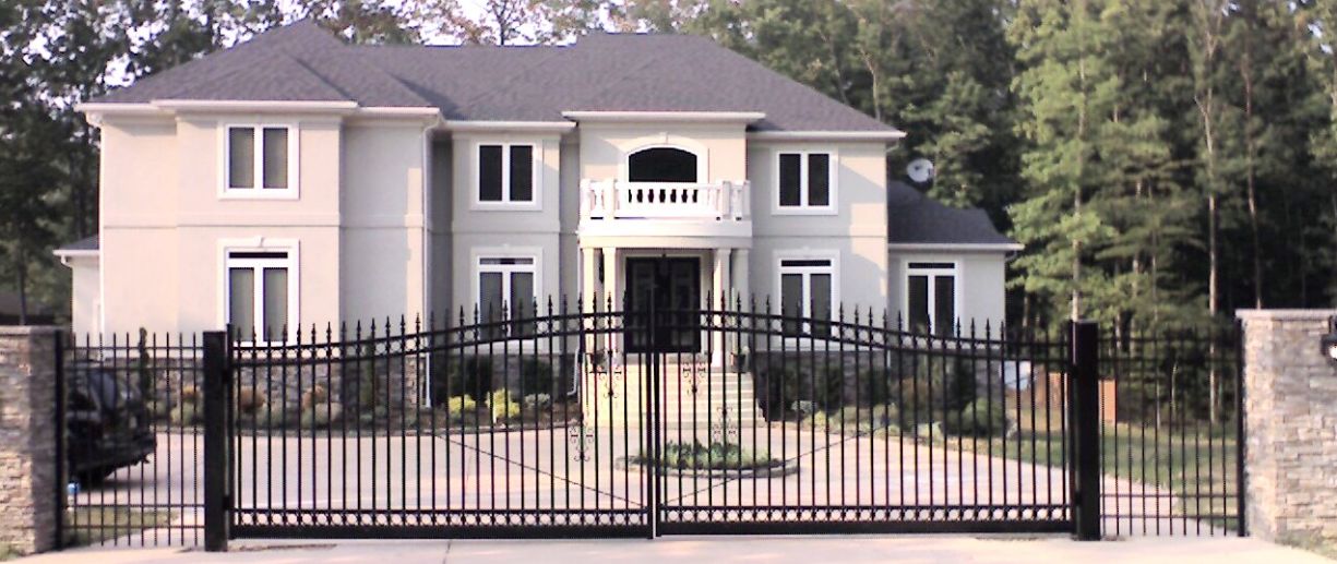 If you’re into big gates, check out this 30’ ornamental estate gate in Upper Marlboro Maryland.