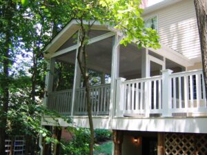 mid-atlantic deck and fence screen porch contractor in crownsville