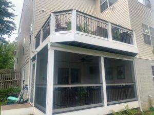 mid-atlantic deck and fence screen porch contractor in Arnold