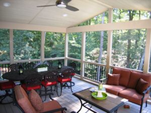 mid-atlantic deck and fence screen porch contractor in severn 