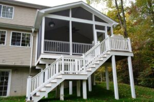 mid-atlantic deck and fence screen porch contractor in Clarksville