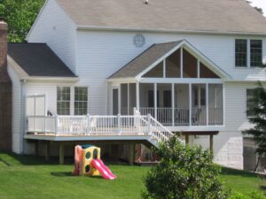 mid-atlantic deck and fence screen porch contractor in Columbia